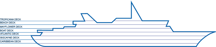 The Aegean Pearl deck plans blueprint